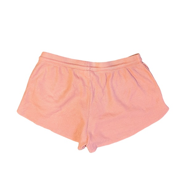 Closie Peach tone Drawstring Women's Shorts - Picture 3 of 7